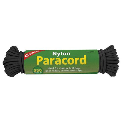 Paracord 50' - Black