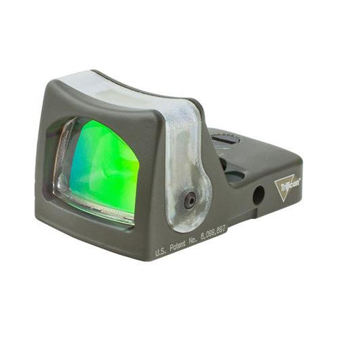 RMR Sight - Dual Illuminated 12.9 MOA, Green Triangle, Cerakote, OD Green