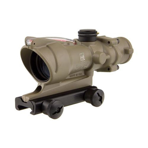 ACOG 4x32 - Dual Illuminated Red Chevron, .223, Cerakote, Flat Dark Earth