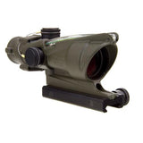 ACOG 4x32 - Dual Illuminated Green Chevron, Cerakote OD Green