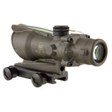 ACOG 4x32 - Dual Illuminated Green Chevron, Cerakote OD Green