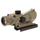 ACOG 4x32 - Dual Illuminated Green Chevron, Cerakote Flat Dark Earth