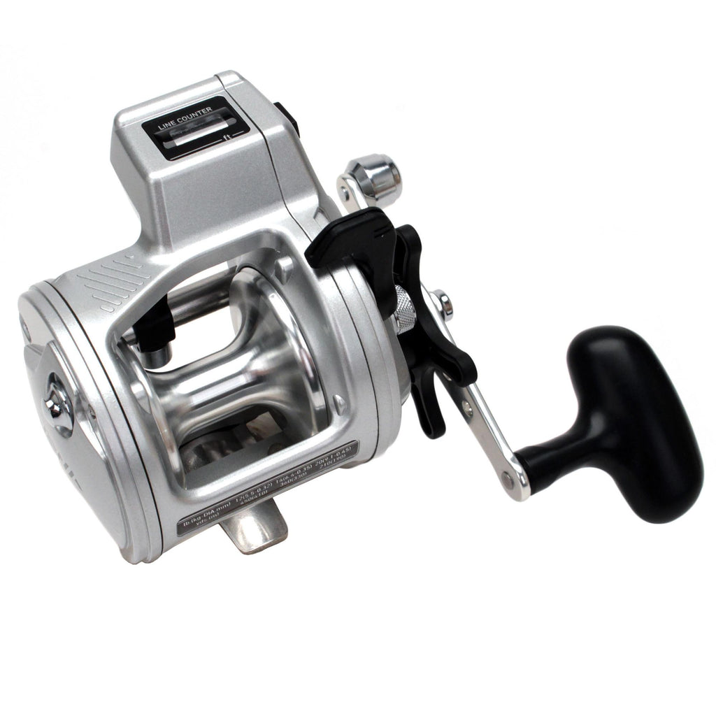 Accudepth Plus-B Line Counter Reel - Walleye Special w-Dual Paddle Handle, Medium-Heavy