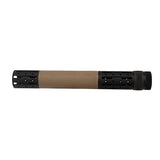 AR15 Extended Long Free Float Forend w-Accessories OM Rubber Grip - Flat Dark Earth