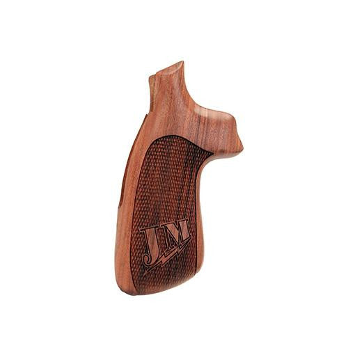 S&W K-L Frame Round Butt Grips - Convert Pau Miculek CM, Checkered