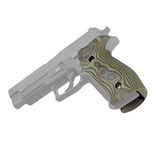 Sig P226 Grips - DA-SA Magrip, Smooth G-10 G-Mascus Green