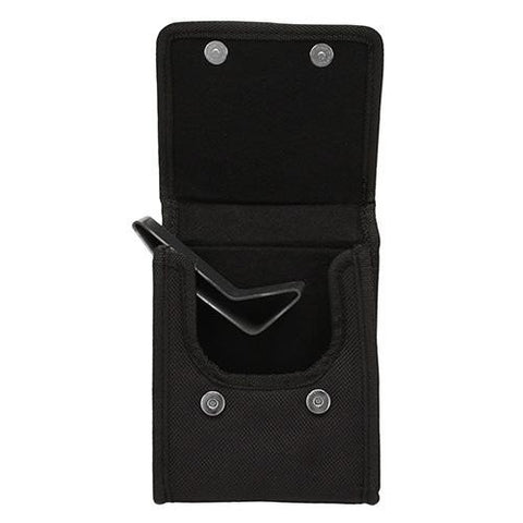 Black Nylon Vertical Phone Holster w-Belt Loop-Clip - Compact 9mm