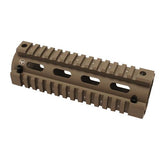 Carbine Quad Rail - 6.70" 2 Piece, Dark Earth