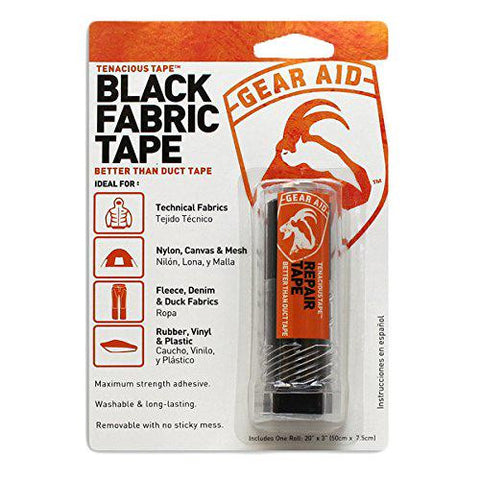 Tenacious Clean Tape 3" x 20" Black