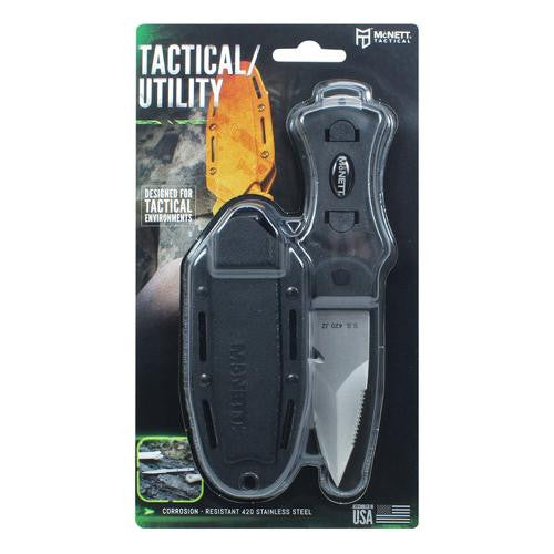 Tactical Samish Stiletto Knife 3" - Black