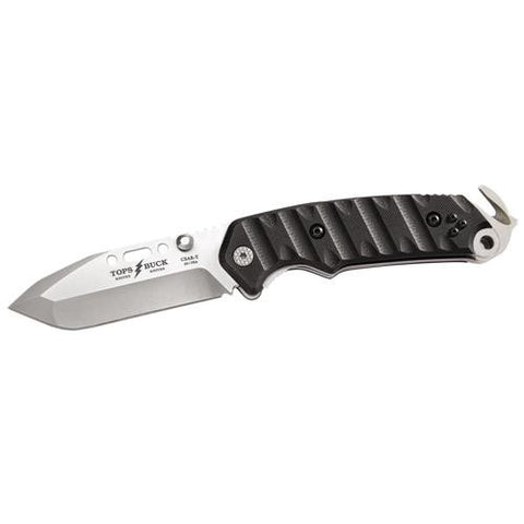 TOPS-Buck CSAR-T - Responder Rescue, 3 1-2" Blade, 154CM Blade, G10 Handle, Boxed