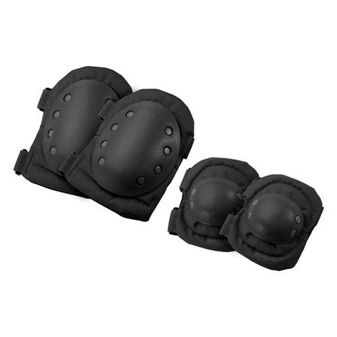 Loaded Gear CX-400 Elbow and Knee Pads - Black