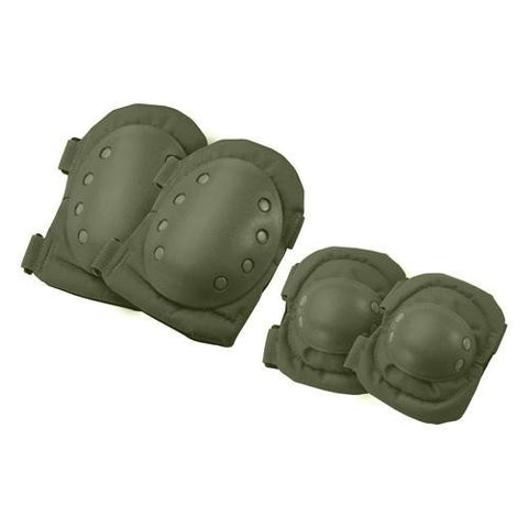 Loaded Gear CX-400 Elbow and Knee Pads - Green