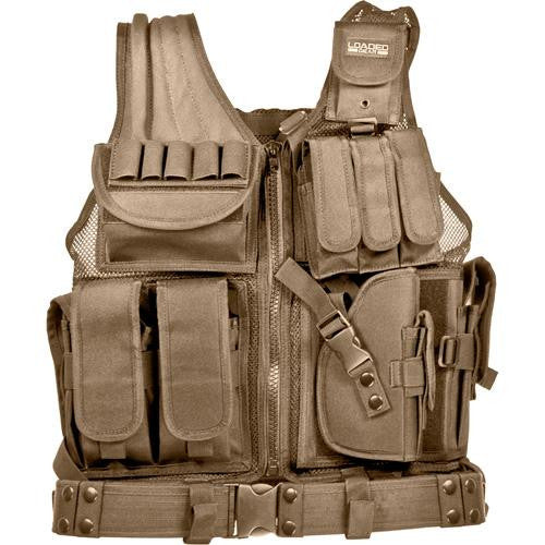 Loaded Gear Tactical Vest - VX-200, Tan