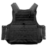 Loaded Gear Tactical Vest - VX-500, Plate Carrier, Black