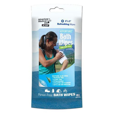 Adventure Bath - Wipes, Travel Size, Per 8