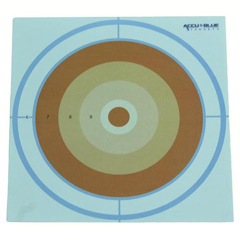 Paper Target - Orange Dot, 10x10, Per 10