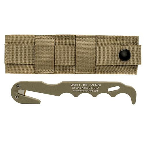 Strap Cutter - Model 4, 499 Tan w-Sheath