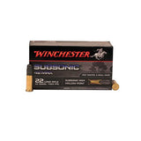 22 Long Rifle - 42 Max Rimfire, 42 Grains, SubSonic Lead Round Nose, Per 50