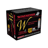 38 Special - W Defend Reduced Recoil, 130 Grains, Jacketed Hollow Point, Per 20