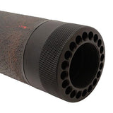 AR15 (Carbine) Free Float Forend Red Lava Grip Area