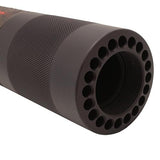 AR15 Free Float Forend Red Lava Rub Grip Area