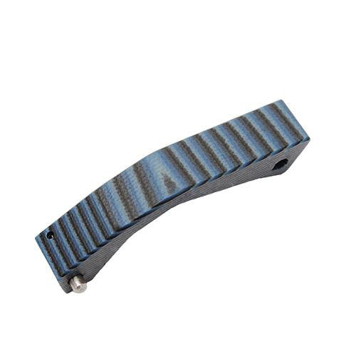 AR15 Cont Trigger Guard G10 G-Mascus Blue Lava