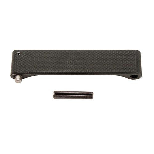 AR15 Straight Trigger Guard - G10 G-Mascus, Solid Black