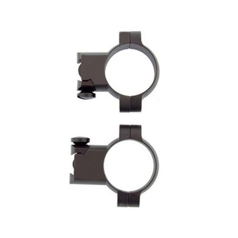 Ruger M77 Ring Mounts - 30mm Super High Matte Black