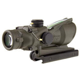 ACOG 4x32 - Dual Illuminated, Green Crosshair w-Flattop Mount, Cerakote, OD Green