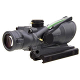 ACOG 4x32 - Dual Illuminated, Green Crosshair w-Flattop Mount, Cerakote, Sniper Gray