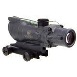 ACOG 4x32 - Dual Illuminated, Green Crosshair w-Flattop Mount, Cerakote, Sniper Gray