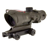 ACOG 4x32mm Dual Illuminated Scope - Red Crosshair .223 Ballistic Reticle with TA51 Mount, Cerakote Olive Drab Green