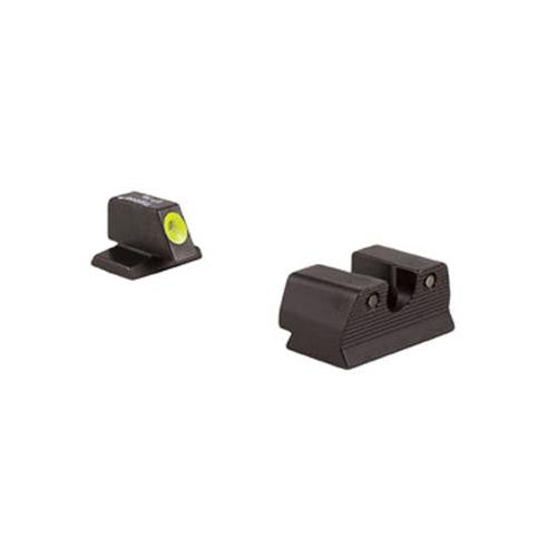 FNH HD  Night Sight Set - Yellow Front Outline, 45 ACP