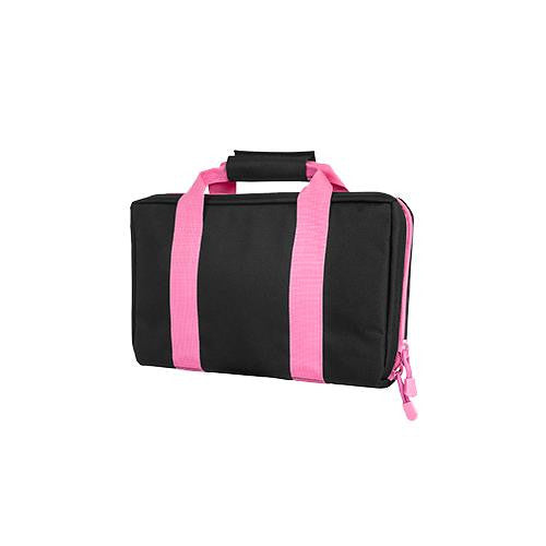 Discreet Pistol Case - Black-Pink Trim