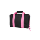 Discreet Pistol Case - Black-Pink Trim