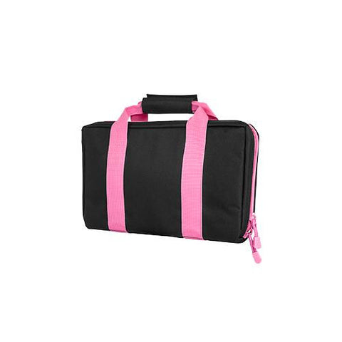 Discreet Pistol Case - Black-Pink Trim