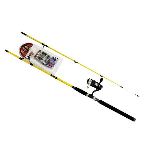 CatClaw Spinning Combo, 8' Length, 2 Piece Rod, Medium Power