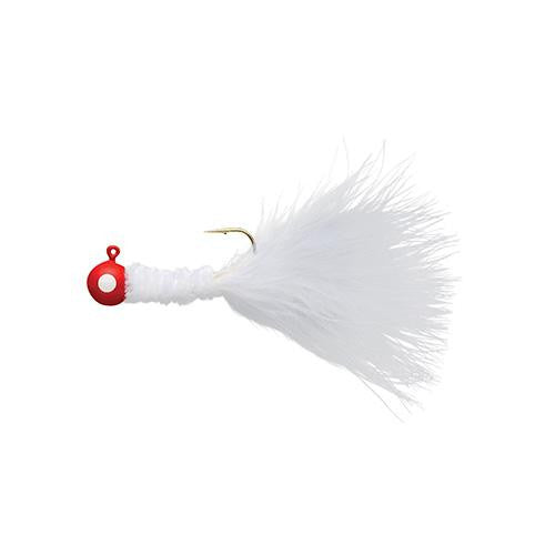 Crappie Jig 1-32 oz - Red-White