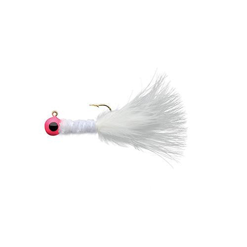 Crappie Jig 1-8 oz - Pink-White