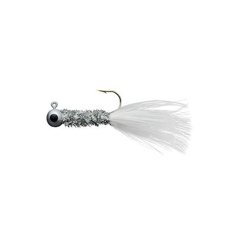 Crappie Jig 1-8 oz - Silver-White