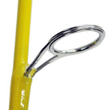 Featherlight Spinning Combo - 5'6" Length, 2 Piece Rod, Ultra Light Power, Yellow