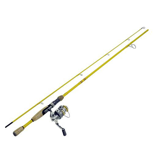 Featherlight Spinning Combo - Spinning, 6' Length, 2 Piece Rod, 2-6 Line Weight, Ultra Light Power