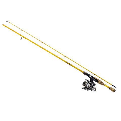 Featherlight Spinning Combo - 6'6" Length, 2 piece Rod, Ultra Light Power