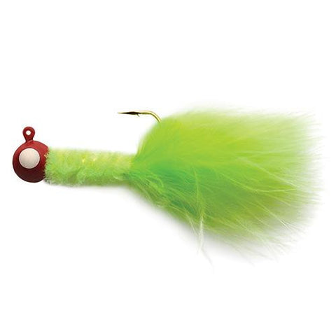 Crappie Jig 1-16 oz - Red-Chartreuse