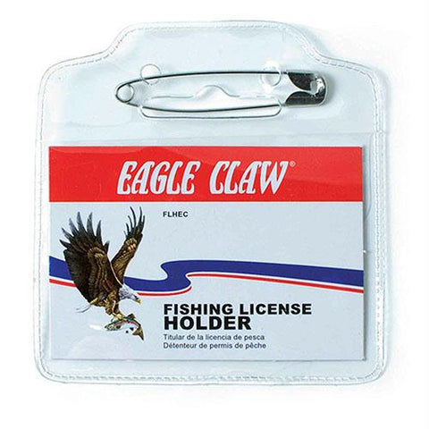 Fishing License Holder with Zip Closure