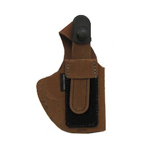 6D Deluxe Waistband Holster - Natural Suede, Size 09, Left Hand