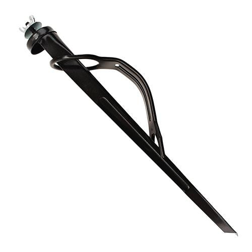 Rod Holder - Sand Spike, 15", Black