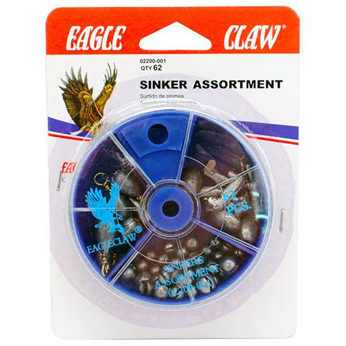 Sinker Assortment - (Per 62)