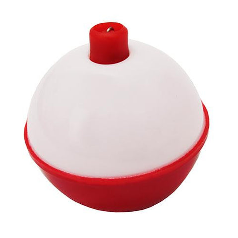 Snap-On Round Floats, Red-White - Size 1" (Per 3)